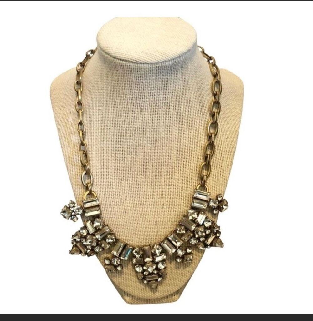 J Crew Faux Diamond Necklace